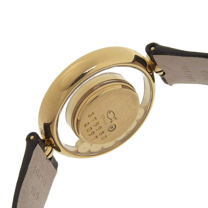 http://ショパール%20CHOPARD%20ハッピーダイヤモンド%20レディース%20クォーツ%20時計%20YG/革%20ダイヤ%20ルビー%20ホワイト文字盤%2020/3957-21%20中古%20OW0418