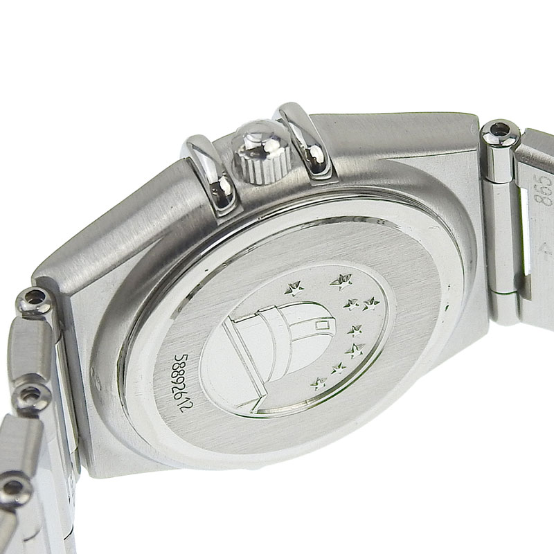http://オメガ%20OMEGA%20オメガ%20コンステレーション%20レディース%20クォーツ%20腕時計%20ダイヤモンドベゼル%20SS%20ピンク文字盤%201466.62%20中古%20OW0421