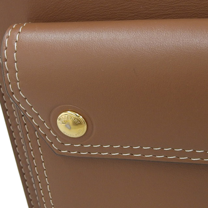 http://バーバリー%20BURBERRY%20ミニ%20ポケットバッグ%202WAYバッグ%20ハンドバッグ%20ショルダーバッグ%20レザー%20ブラウン%208014776%20中古%20OB1742