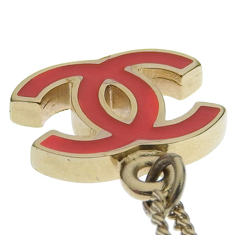 http://シャネル%20CHANEL%20ココマーク%20ネックレス%20ピンク/ゴールド色%2004A%20中古%20CH0909