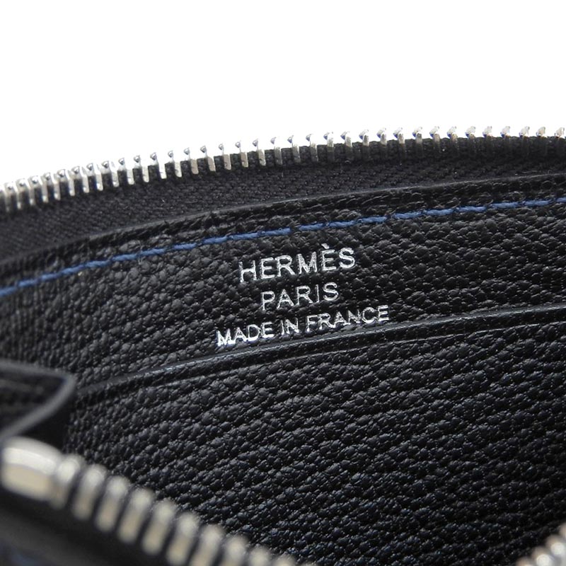 http://エルメス%20HERMES%20クロコダイル%20コインケース%20カードケース%20レザー%20ブラック%20ネイビー%20ブルー%20B刻印%202023年%20中古%20HE0916