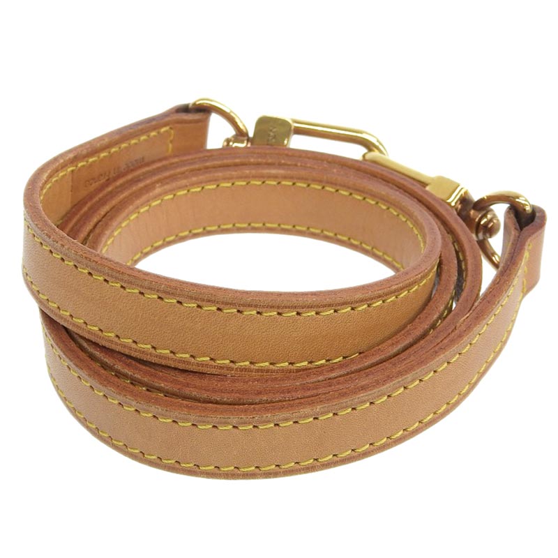 http://ルイヴィトン%20LOUIS%20VUITTON%20ショルダーストラップ%20ヌメ革%20ベージュ%20ゴールド金具%20中古%20LV1528