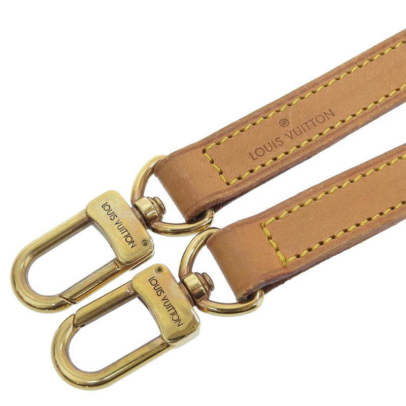 http://ルイヴィトン%20LOUIS%20VUITTON%20ショルダーストラップ%20ヌメ革%20ベージュ%20ゴールド金具%20中古%20LV1528