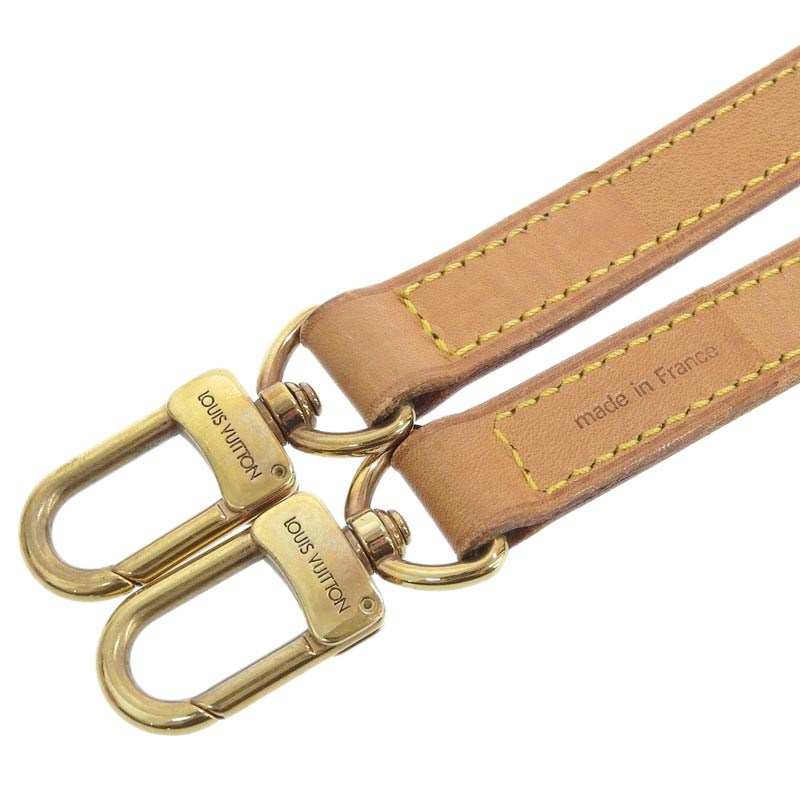 http://ルイヴィトン%20LOUIS%20VUITTON%20ショルダーストラップ%20ヌメ革%20ベージュ%20ゴールド金具%20中古%20LV1528