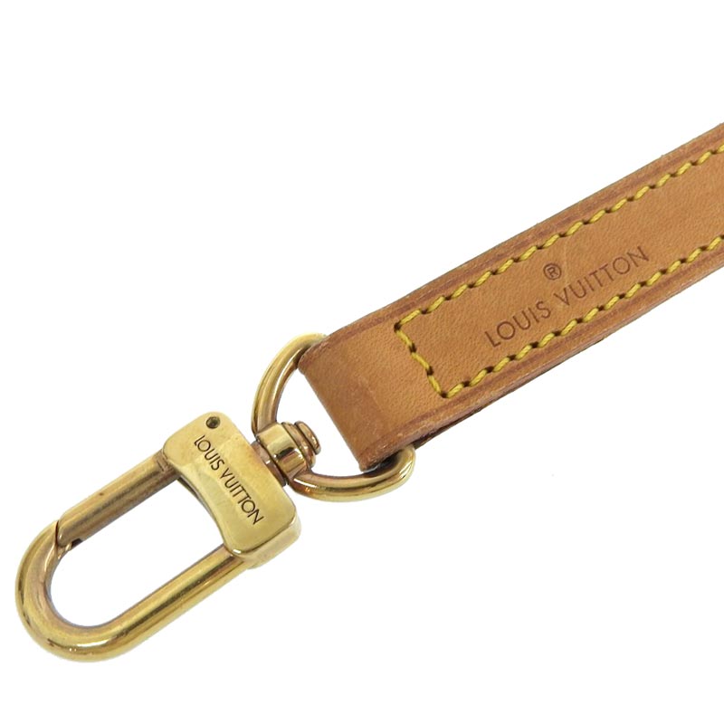 http://ルイヴィトン%20LOUIS%20VUITTON%20ショルダーストラップ%20ヌメ革%20ベージュ%20ゴールド金具%20中古%20LV1528