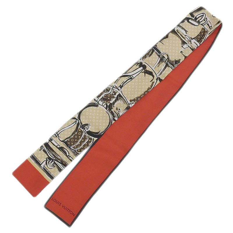 http://ルイヴィトン%20LOUIS%20VUITTON%20バンドー・トランク%20バンドーBB%20モノグラム%20シルク%20レッド系%20M73964%20中古%20LV1542