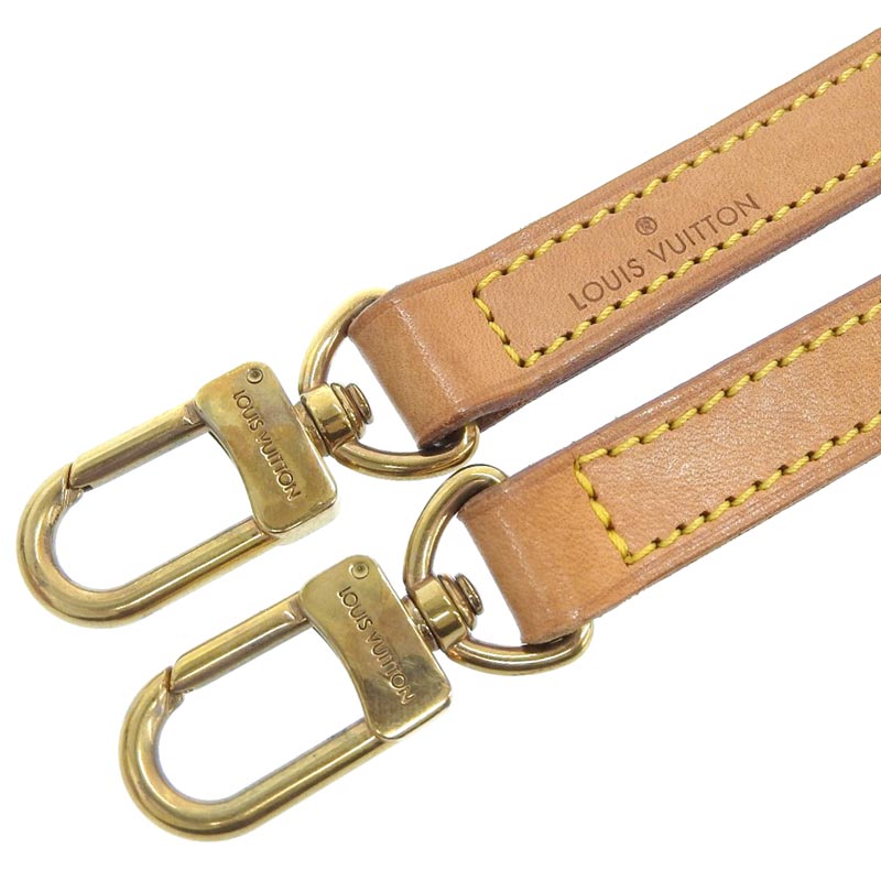 http://ルイヴィトン%20LOUIS%20VUITTON%20ショルダーストラップ%20ヌメ革%20ベージュ%20ゴールド金具%20中古%20LV1543