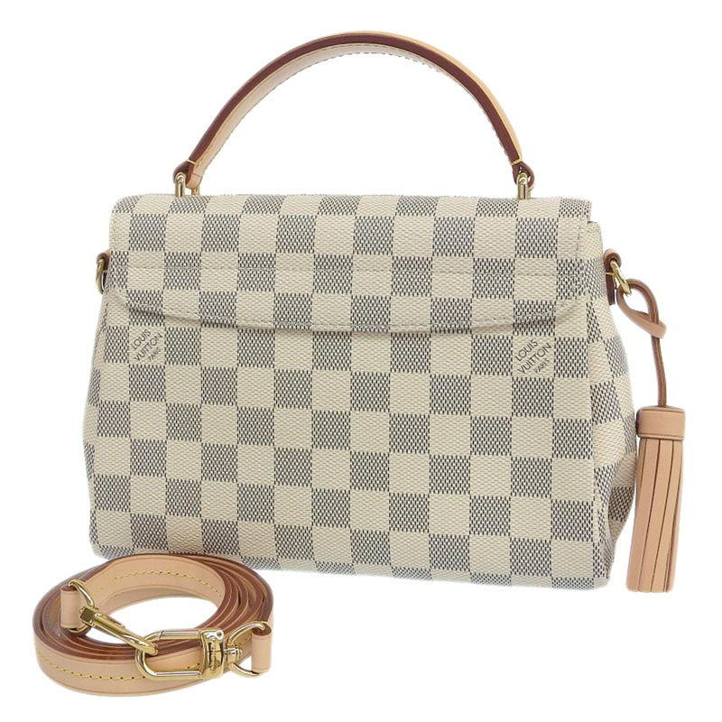 http://ルイヴィトン%20LOUIS%20VUITTON%20ダミエ%20アズール%20クロワゼット%202WAYバッグ%20ハンドバッグ%20ショルダーバッグ%20N41581%20中古%20LV1550
