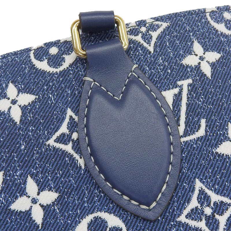 http://ルイヴィトン%20LOUIS%20VUITTON%20モノグラム%20ジャガードデニム%20オンザゴーMM%20トートバッグ%20ショルダー%20マリーヌ%20M59608%20中古%20LV1551