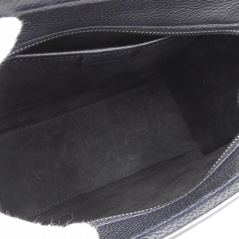 http://セリーヌ%20CELINE%20ラゲージ%20ナノショッパー%202WAYバッグ%20ハンドバッグ%20ショルダーバッグ%20レザー%20ブラック%20中古%20OB1752