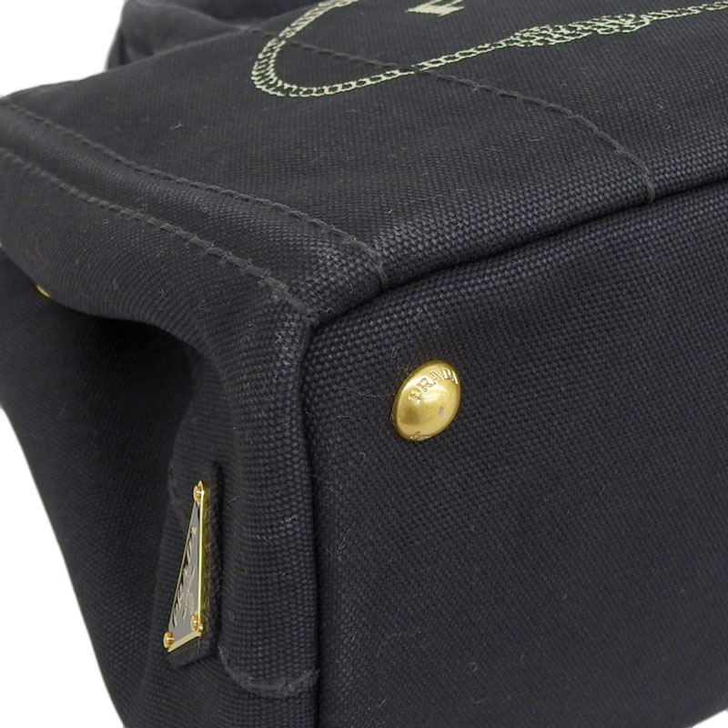 http://プラダ%20PRADA%20カナパ%202WAYバッグ%20トートバッグ%20ショルダーバッグ%20キャンバス%20ブラック%201BG439%20中古%20OB1761