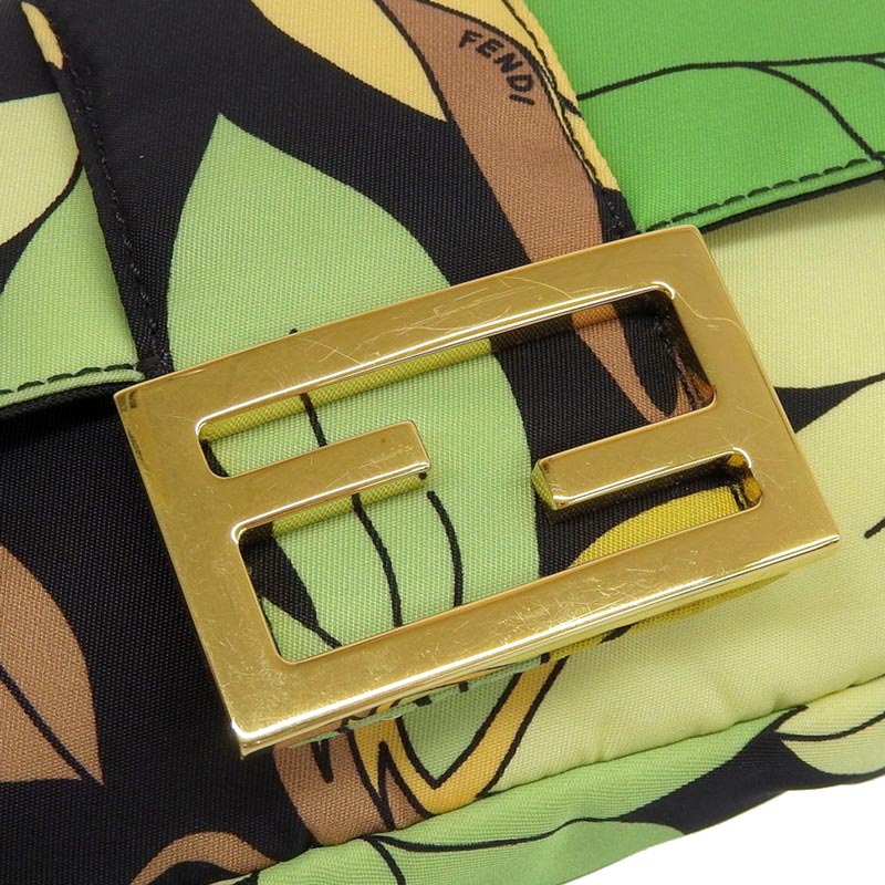 http://フェンディFENDI%20バゲット%202WAYバッグ%20ウエストポーチ%20ショルダーバッグ%20ナイロン%20マルチカラー%208BR782%20中古%20OB1766