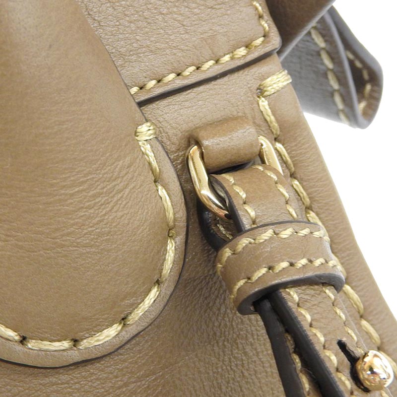 http://クロエ%20CHLOE%20エディスミニ%202WAYバッグ%20ハンドバッグ%20ショルダーバッグ%20レザー%20グレージュ%20CHC21WS451%20中古%20OB1770
