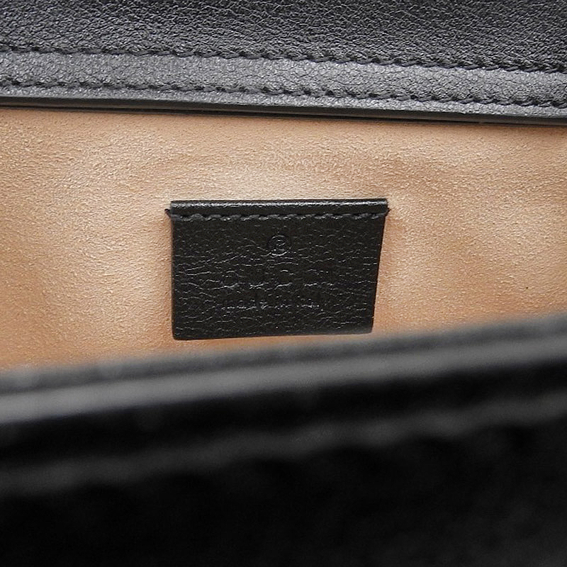http://グッチ%20GUCCI%20バンブー%20ダイアナ%20ミニ%202WAYバッグ%20ハンドバッグ%20ショルダーバッグ%20レザー%20ブラック%20655661%20中古%20GU0574