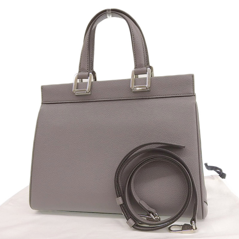 http://グッチ%20GUCCI%20ズゥミ%20スモール%202WAYバッグ%20トートバッグ%20ショルダーバッグ%20レザー%20グレー%20569712%20中古%20GU0580