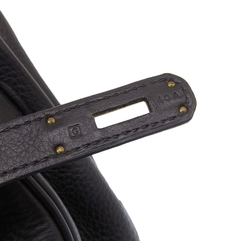 http://エルメス%20HERMES%20バーキン35%20ハンドバッグ%20トリヨン%20ブラック%20ゴールド金具%20□G刻印%202003年%20中古%20HE0930