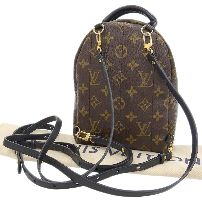 http://ルイヴィトン%20LOUIS%20VUITTON%20モノグラム%20パームスプリングス%20バックパック%20ミニ%202WAYバッグ%20リュックサック%20M44873%20中古%20LV1561