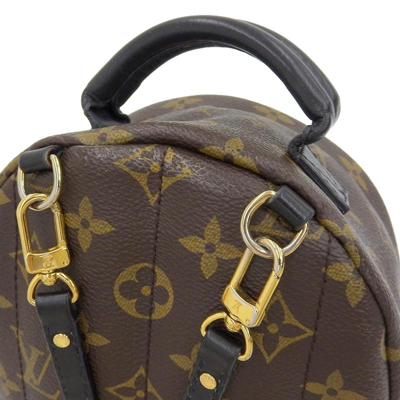 http://ルイヴィトン%20LOUIS%20VUITTON%20モノグラム%20パームスプリングス%20バックパック%20ミニ%202WAYバッグ%20リュックサック%20M44873%20中古%20LV1561