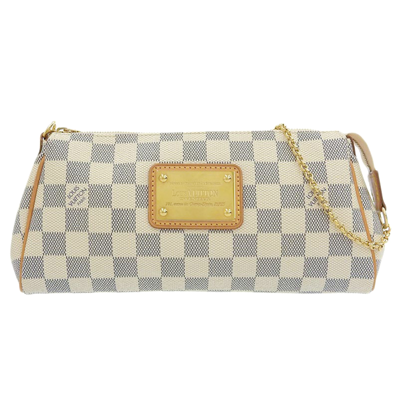 ルイヴィトン LOUIS VUITTON ダミエ アズール エヴァ 2WAYバッグ ショルダーバッグ ハンドバッグ N55214 中古 LV1565