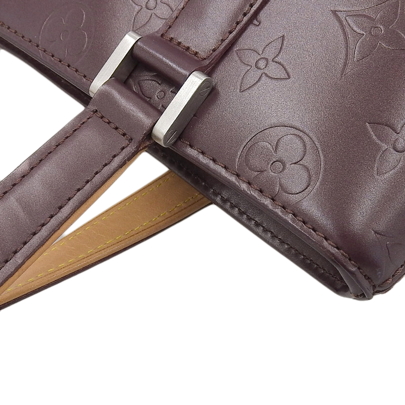 http://ルイヴィトン%20LOUIS%20VUITTON%20モノグラム・マット%20ストックトン%20ハンドバッグ%20ヴィオレ%20M55116%20中古%20LV1568