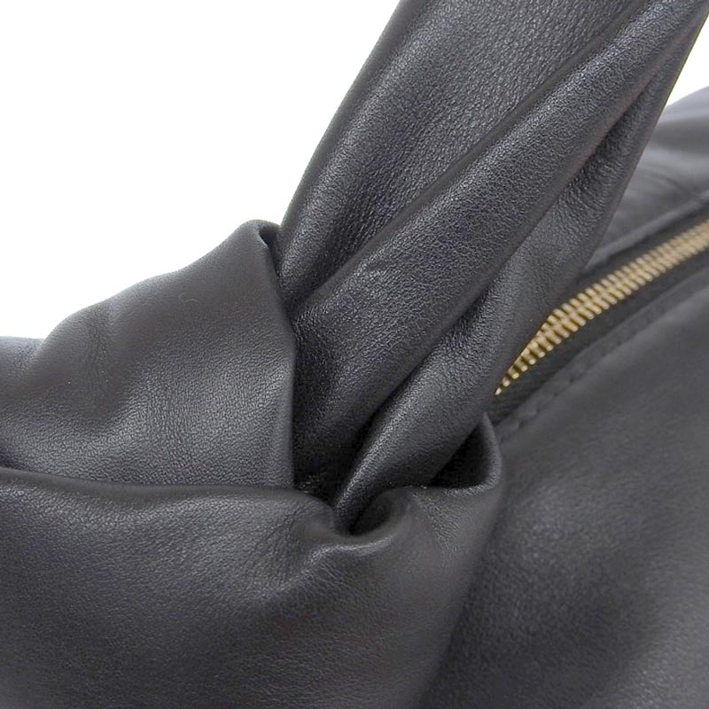 http://ボッテガヴェネタ%20BOTTEGA%20VENETA%20ダブルノット%20ミニ%20ハンドバッグ%20レザー%20ブラック%20美品%20OB1791