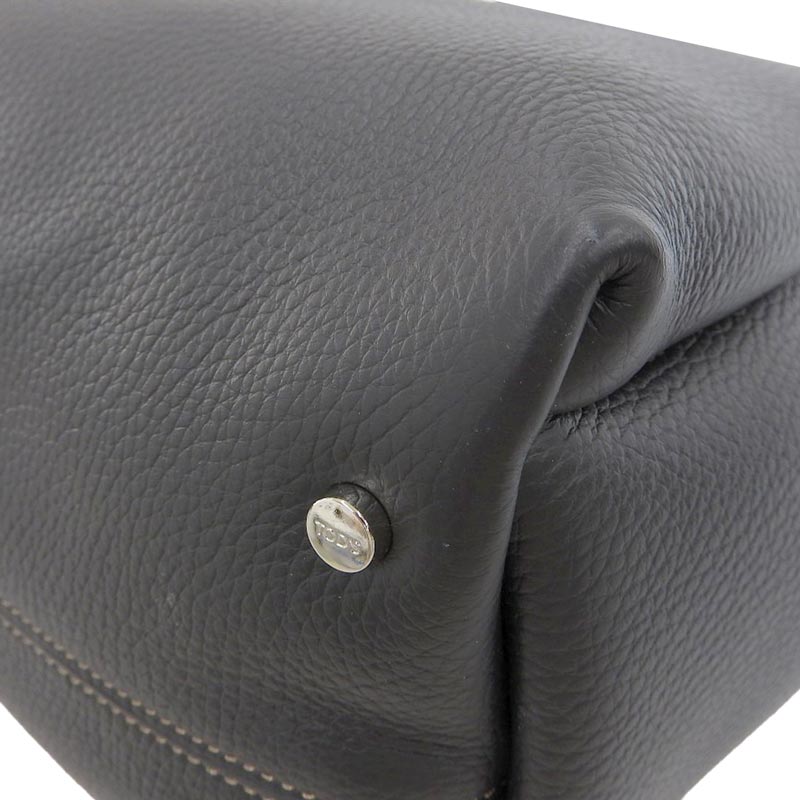 http://トッズ%20TOD'S%20タイムレス%20トートバッグ%20レザー%20ブラック%20中古%20OB1805