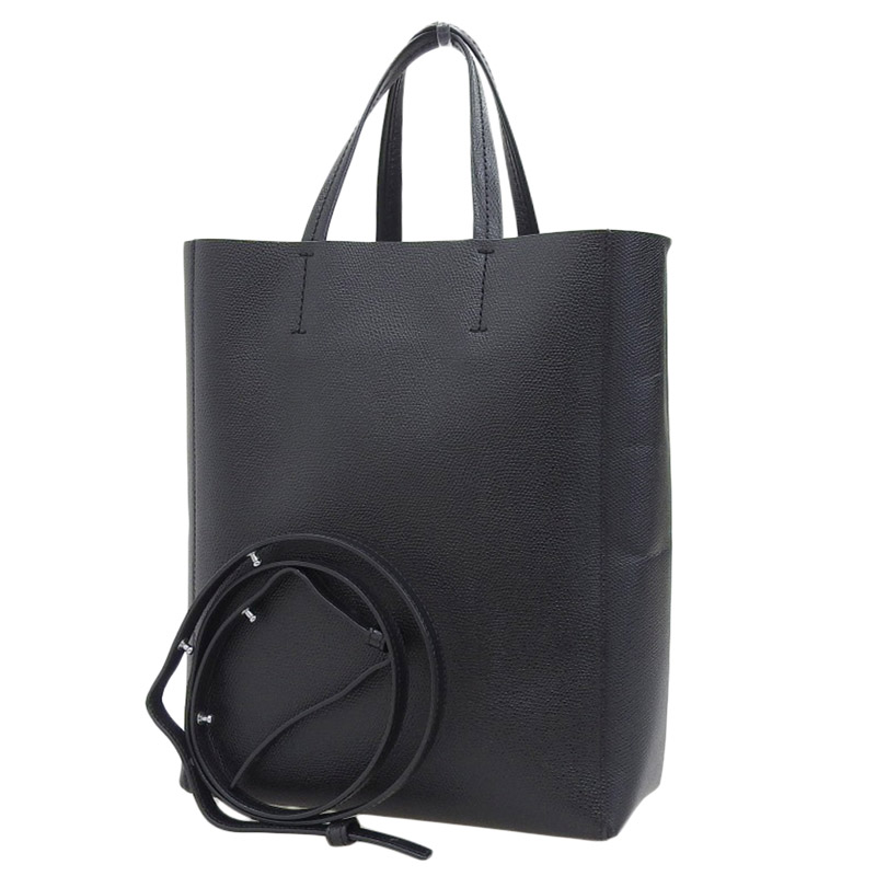 http://セリーヌ%20CELINE%20バーティカルカバ%20スモール%202WAYバッグ%20トートバッグ%20ショルダーバッグ%20レザー%20ブラック%20中古%20OB1812