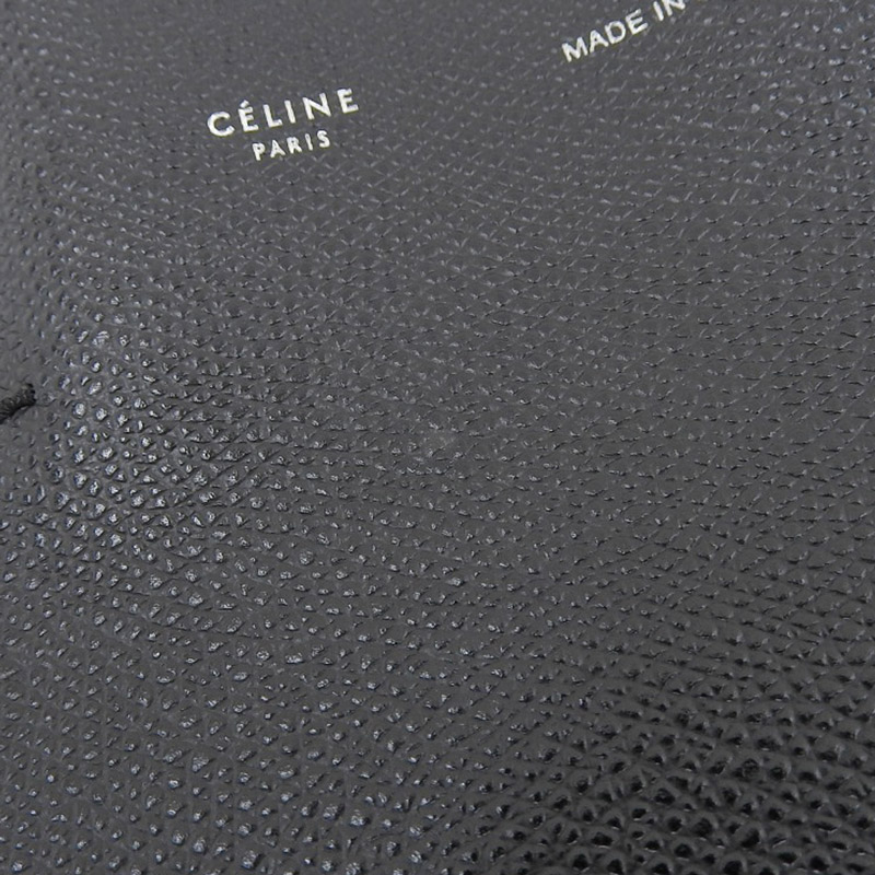 http://セリーヌ%20CELINE%20バーティカルカバ%20スモール%202WAYバッグ%20トートバッグ%20ショルダーバッグ%20レザー%20ブラック%20中古%20OB1812