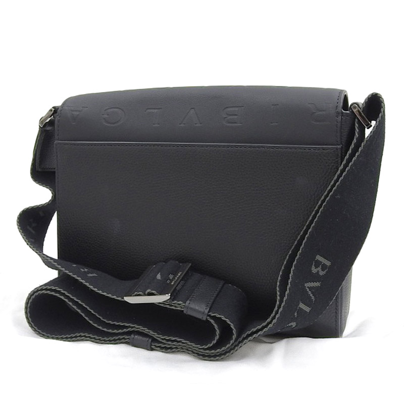 http://ブルガリ%20BVLGARI%20ブルガリ%20マン%20スモールメッセンジャーバッグ%20ショルダーバッグ%20レザー%20ブラック%20291932%20中古%20OB1814