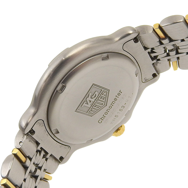 http://タグホイヤー%20TAG%20HEUER%206000シリーズ%20メンズ%20自動巻き%20腕時計%20SS/K18%20グリーン文字盤%20WH5153-K1%20中古%20OW0423