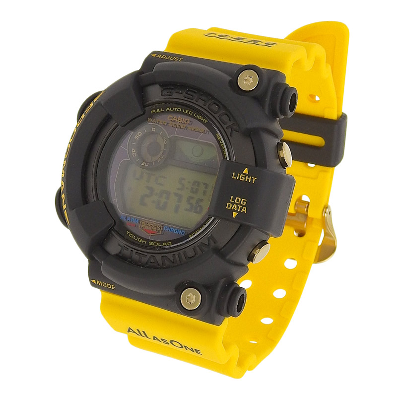 http://カシオ%20Gショック%20フロッグマン%20アイサーチ%20ジャパンコラボモデル%20ソーラー%20バイオマスプラスチック%20黒文字盤%20GW-8200K%20美品%20OW0427