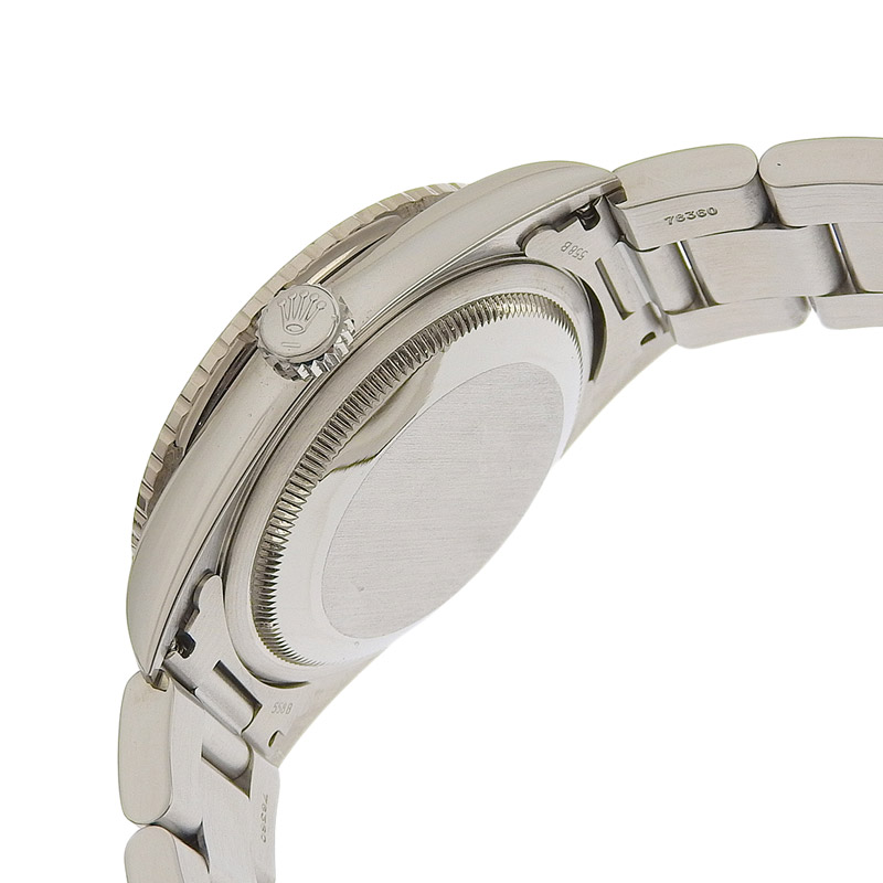 http://ロレックス%20ROLEX%20デイトジャスト%20サンダーバード%20メンズ%20自動巻き%20腕時計%20SS/WG%20シルバー文字盤%20Y番%202002年%2016264%20中古%20RO0269