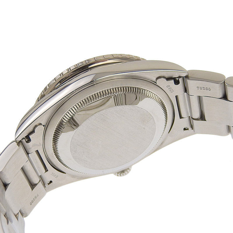 http://ロレックス%20ROLEX%20デイトジャスト%20サンダーバード%20メンズ%20自動巻き%20腕時計%20SS/WG%20シルバー文字盤%20Y番%202002年%2016264%20中古%20RO0269