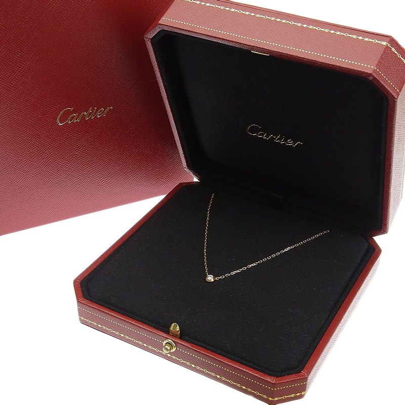 http://カルティエ%20CARTIER%20ダムールネックレス%20ネックレス%20K18%20ダイヤモンド%20中古%20CA0468