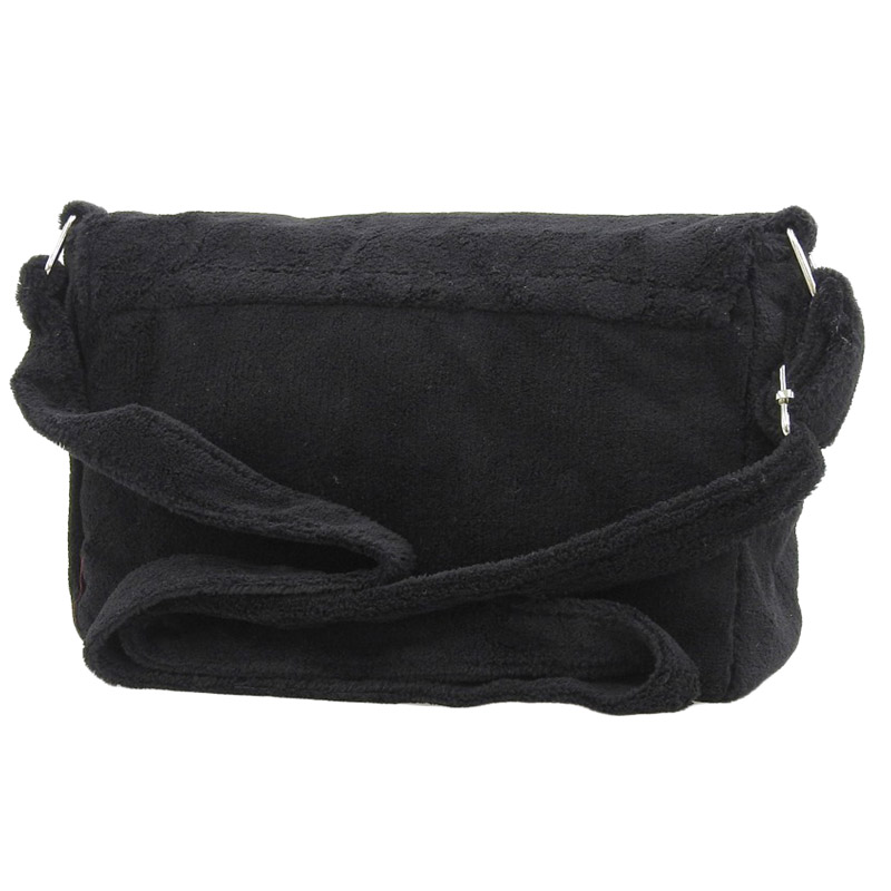 http://シャネル%20CHANEL%20ココマーク%20ショルダーバッグ%20斜め掛けショルダー%20パイル%20ブラック%20中古%20CH0916