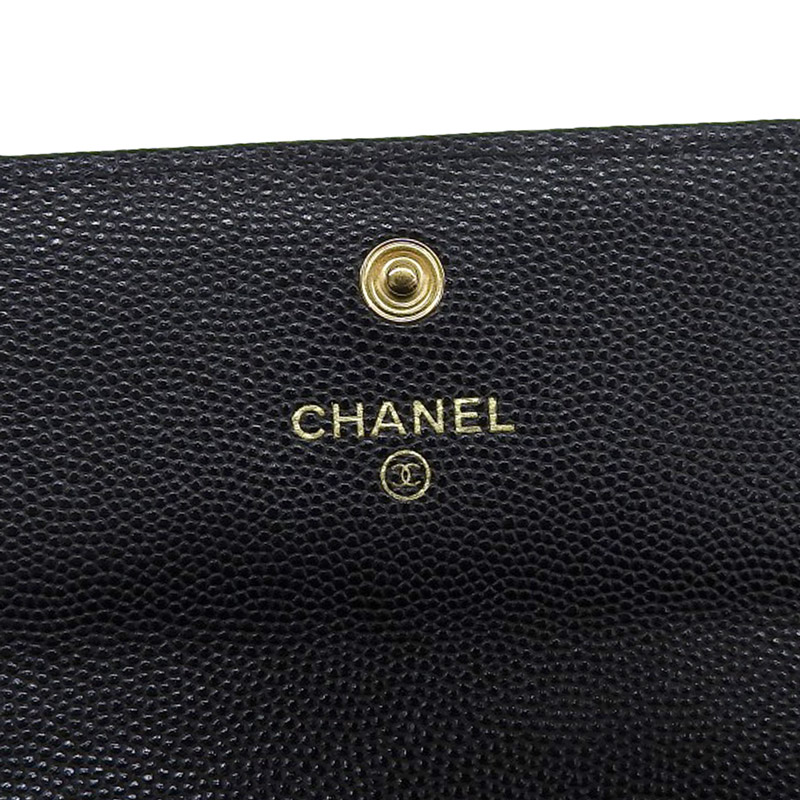 http://シャネル%20CHANEL%20ボーイシャネル%20長財布%20キャビアスキン%20ブラック%20A80286%2031番台%20中古%20CH0920