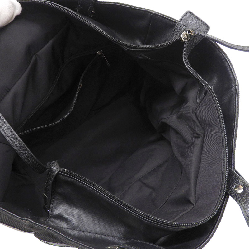 http://シャネル%20CHANEL%20パリビアリッツトートMM%20トートバッグ%20レザー/キャンバス%20ブラック%2011番台%20中古%20CH0922