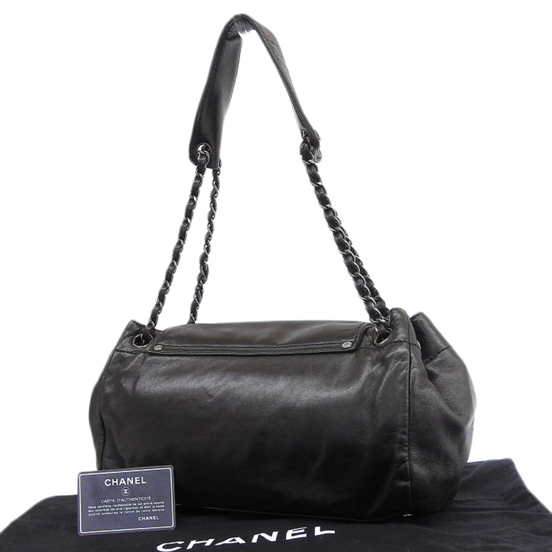 http://シャネル%20CHANEL%20ショルダーバッグ%20チェーントート%20レザー%20ブラック%2010番台%20中古%20CH0924