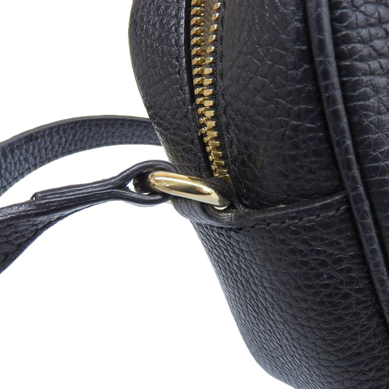 http://グッチ%20GUCCI%20ソーホー%20ショルダーバッグ%20斜め掛けショルダー%20レザー%20ブラック%20308364%20中古%20GU0582