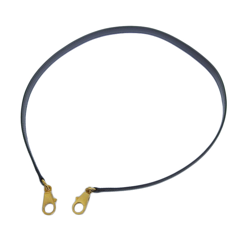 http://エルメス%20HERMES%20ケリー・ボリード用%20ショルダーストラップ%20レザー%20GP金具%20ブラック%20中古%20HE0935