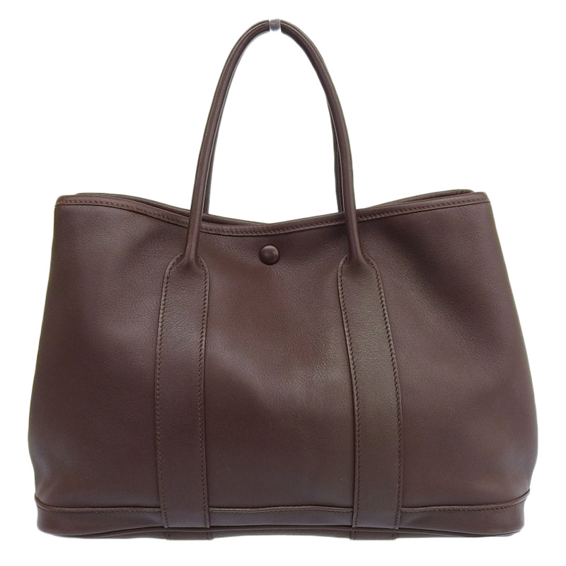 エルメス HERMES ガーデンツイリーTPM トートバッグ スイフト ハバナ □I刻印 2005年 中古 HE0939