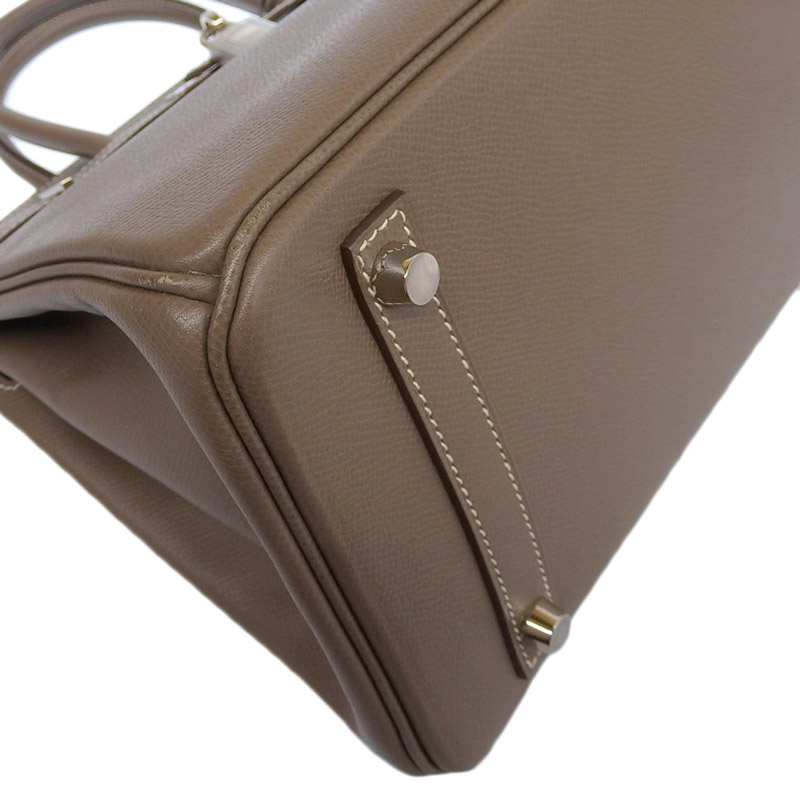 http://エルメス%20HERMES%20バーキン30%20ハンドバッグ%20ヴォーエプソン%20エトゥープ%20□P刻印%202012年%20中古%20HE0942