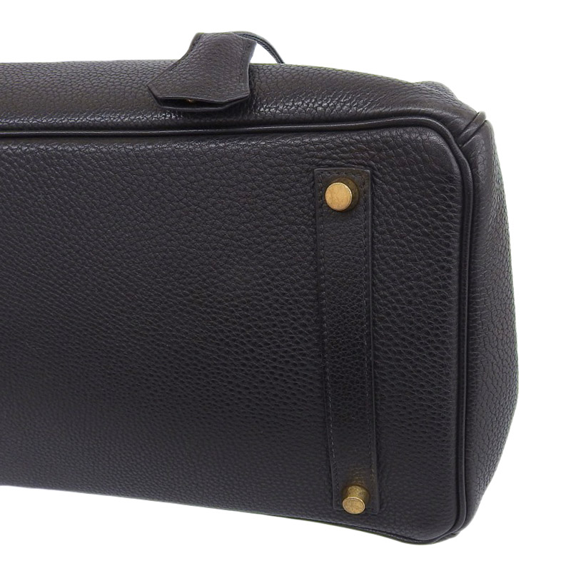 http://エルメス%20HERMES%20バーキン35%20ハンドバッグ%20レザー%20ブラック%20□G刻印%202003年%20中古%20HE0943