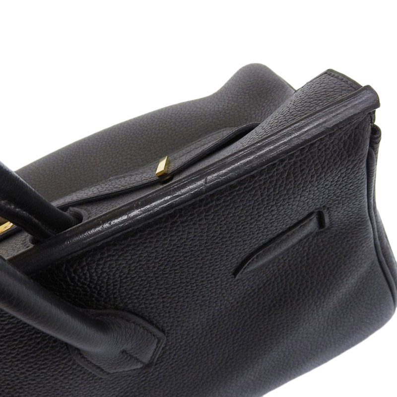 http://エルメス%20HERMES%20バーキン35%20ハンドバッグ%20レザー%20ブラック%20□G刻印%202003年%20中古%20HE0943