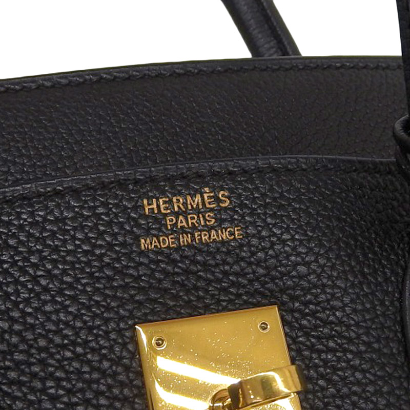http://エルメス%20HERMES%20バーキン35%20ハンドバッグ%20レザー%20ブラック%20□G刻印%202003年%20中古%20HE0943