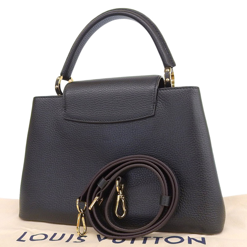 http://ルイヴィトン%20LOUIS%20VUITTON%20カプシーヌMM%202WAYバッグ%20ハンドバッグ%20ショルダーバッグ%20トリヨン%20ノワール%20M42259%20中古%20LV1547