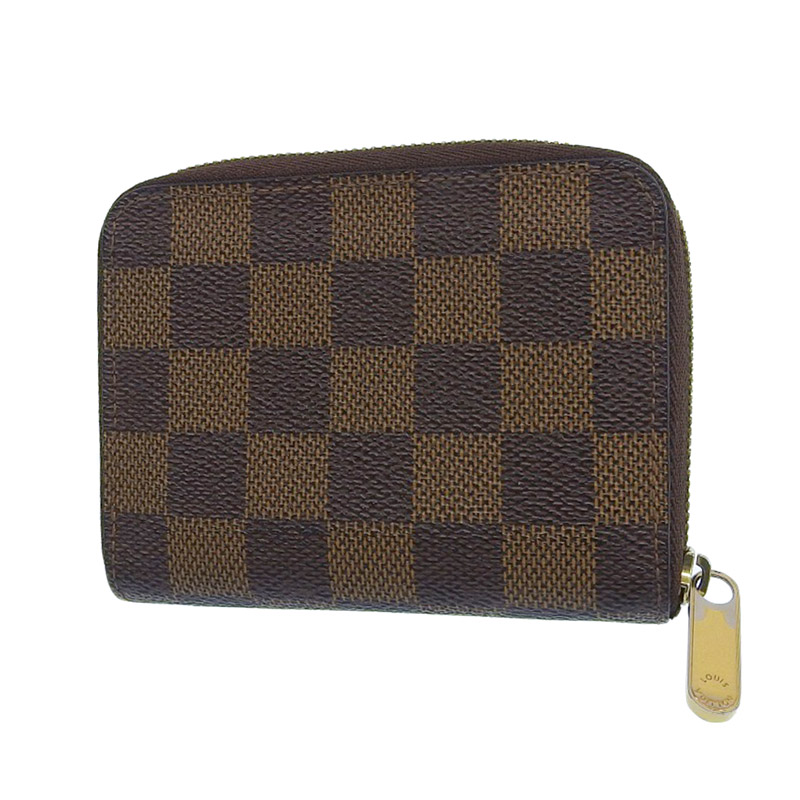 http://ルイヴィトン%20LOUIS%20VUITTON%20ダミエ%20ジッピー・コインパース%20コインケース%20コンパクトウォレット%20小銭入れ%20M63070%20中古%20LV1569