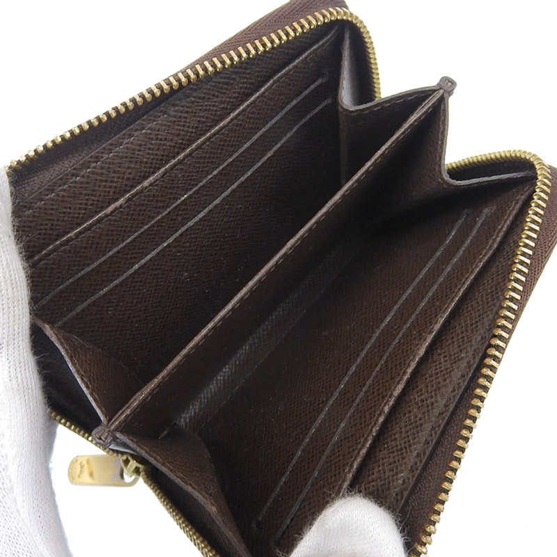 http://ルイヴィトン%20LOUIS%20VUITTON%20ダミエ%20ジッピー・コインパース%20コインケース%20コンパクトウォレット%20小銭入れ%20M63070%20中古%20LV1569
