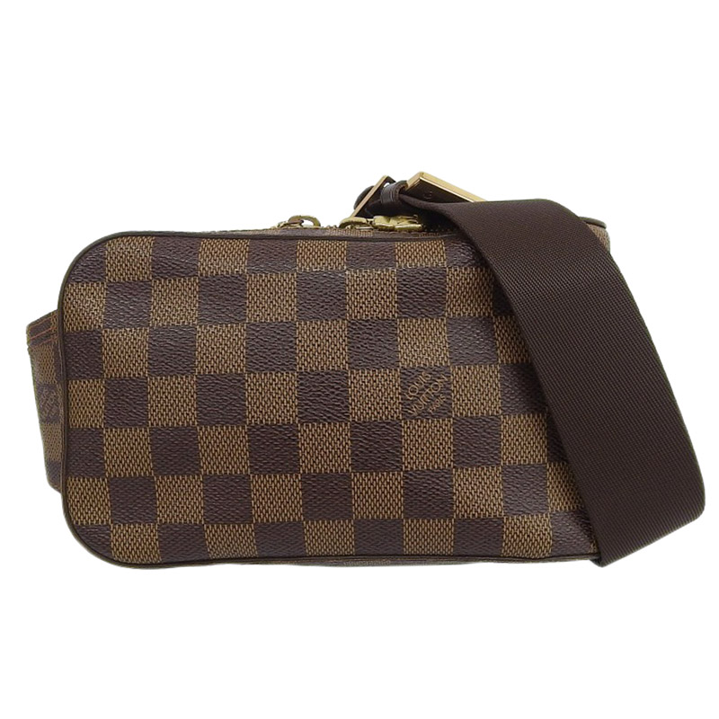 ルイヴィトン LOUIS VUITTON ダミエ ジェロニモス ボディバッグ ウエストバッグ N51994 中古 LV1579