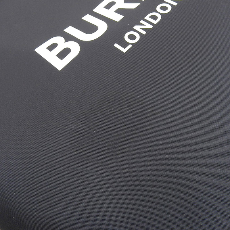http://バーバリー%20BURBERRY%202WAYバッグ%20トートバッグ%20ショルダーバッグ%20ナイロン%20ブラック%20中古%20OB1824